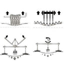 Auto Car Body 6 Finger Dent Repair Puller Claw Hook For Slide Hammer Tool 1 T8N2
