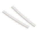 2.54mm 40Pin Male Single Row Pin Header Strip for Arduino DIY -10 Strips, W U6M2