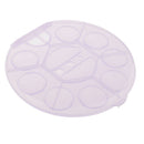 10 Wells Watercolor Box Color Mixing Paint Box Storage Palette Boxes Purple