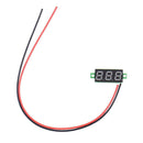 LED Digital Vol Voltmeter DC 2.4V-30V 2 Wire Display Panel Module Car Blue