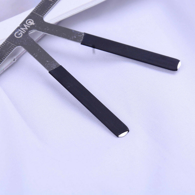 Microblading Eyebrow Stencil Makeup Reusable Measuring Shaper Tattoo RulerHP