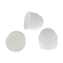 10pcs White M8x13mm Hexagon Socket Screw Bolt Nut Head Caps Covers DIY