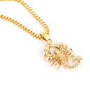 Fashion Hip Hop Men Scorpio Long Chain Sweater Necklace Punk Rock Jewelry Gi_