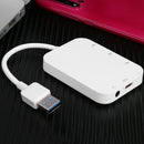 5Gbps USB 3.0 HUB Splitter for Laptop PC 3 USB3.0 Audio Type C Female Converter