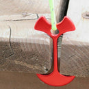 10Pcs Aluminum Alloy Outdoor Camping Tent Nail Fishbone Stopper Anchor Tent D9W3