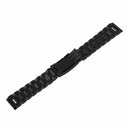 18 CM Steel Bracelet for Watch Black with Loop Anse 20MM