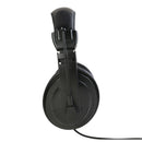 Headset Earpiece Mic Over Head Headphone Flexible Mic w/PTT Button for Kenwood