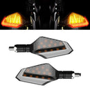 2Pcs Universal Motorcycle Led Turn Signal Lights Blinkers Rear Indicators f