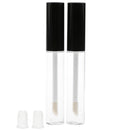 Set 8 Bottles Clear Plastic Mascara  Lip Gloss Empty Tube Vial