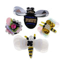 5 Pcs Sequins Rhinestone Bead Brooch Patches Applique Sew on Decor Patch DIY