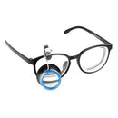 Clip-On Eyeglass Magnifier Loupes Magnifying Watchmakers Repair Tool (20X)