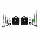 2pcs Luminous Hands DIY Quartz Clock Spindle Movement Mechanism Repair Tool Y5D2
