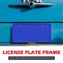 License Plate Frame Silicone Universal America Canada License Plate Tag Holder