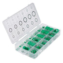 279pcs/box Green Rubber O Ring Assortment Washer Gasket Sealing O Ring Kit