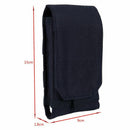 Outdoor Camping Hiking Phone Bag Bag Hook Loop Belt Pouch Nylon Mobile Case