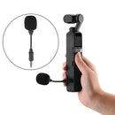 External 3.5mm Audio Stereo Microphone Adapter for DJI Osmo Pocket 2 Camera