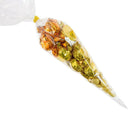 600pcs Clear Cellophane Cone Bags Twist Ties Large Size Party Sweet Cello Candy