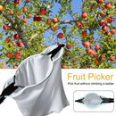Lightweight Pear Peach Orchard Collector Garden Tool Steel Fruit Picker With Bag