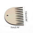 11Teeth Durable Wood Weaving Tool Woven Tapestry Wooden Loom DIY Comb New.