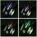 2500DPI Optical Wired Mouse 6 Buttons Mice Gamer LED USB Gaming Mouse