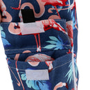 Sports Yoga Mat Carrier Bag with Expandable Storage Pocket Flamingo B
