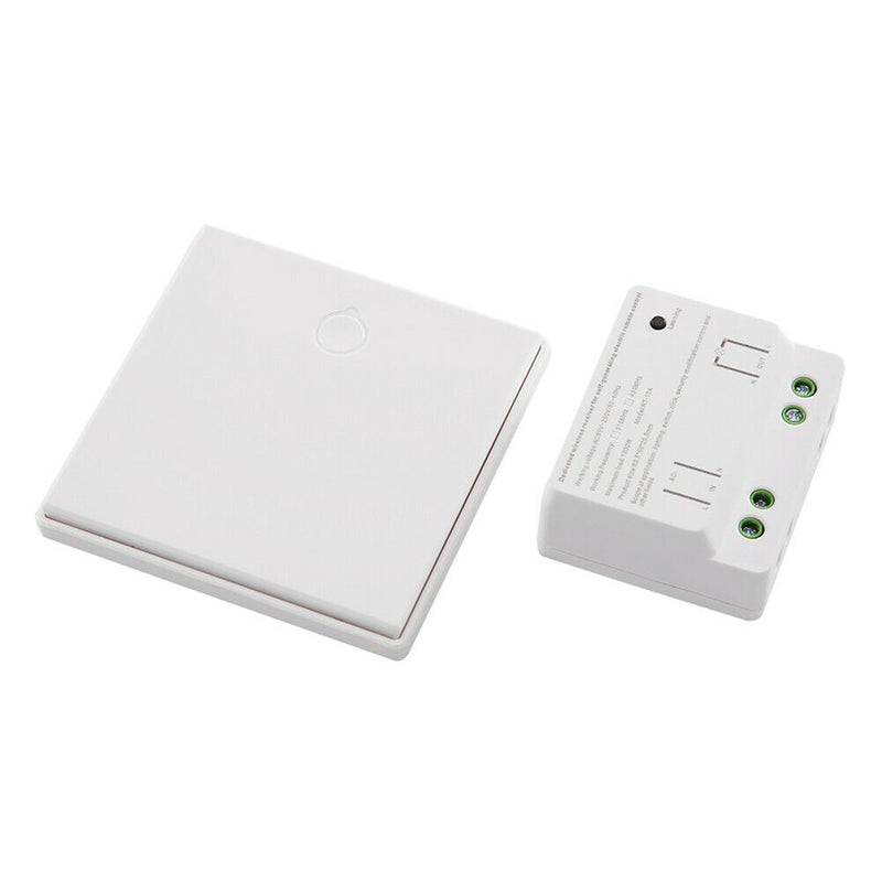 433MHz Switch AC 85-250V 1 Channel Relay Receiver + Self- 86 Type Remote