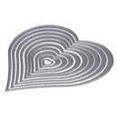 10pc Heart Sewing thread Metal Die Cutting Dies For DIY Scrapbooking Card Folder