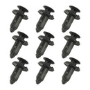 200PCS Clips Plastic Push Type Rivet Retainer Fastener Bumper Pin Durab RUI