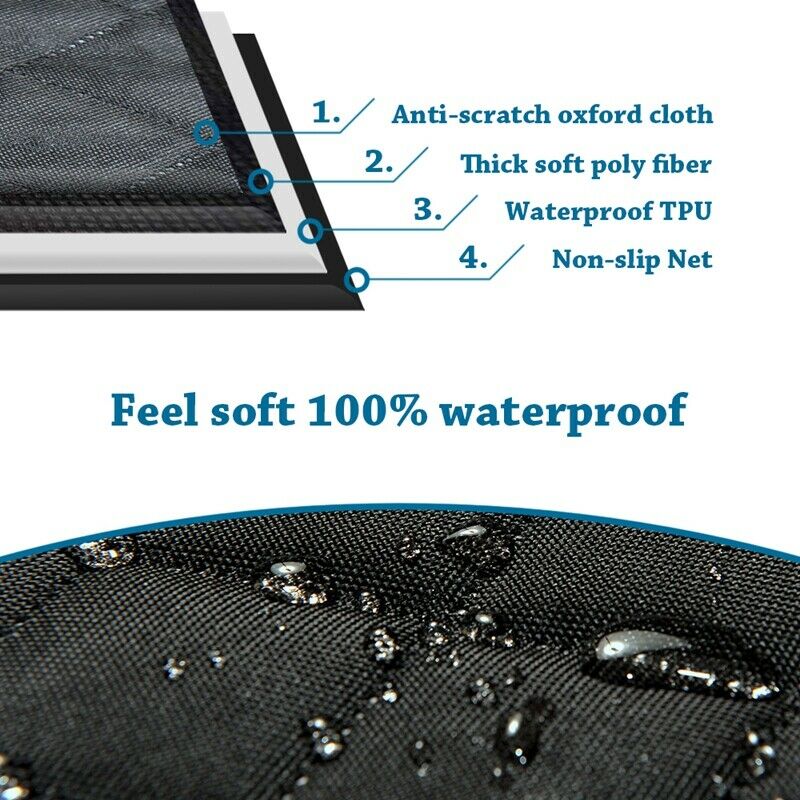 Oxford Waterproof Front Seat Cover for Cars Trucks and Suv Dog Car Seat Cov N3K3