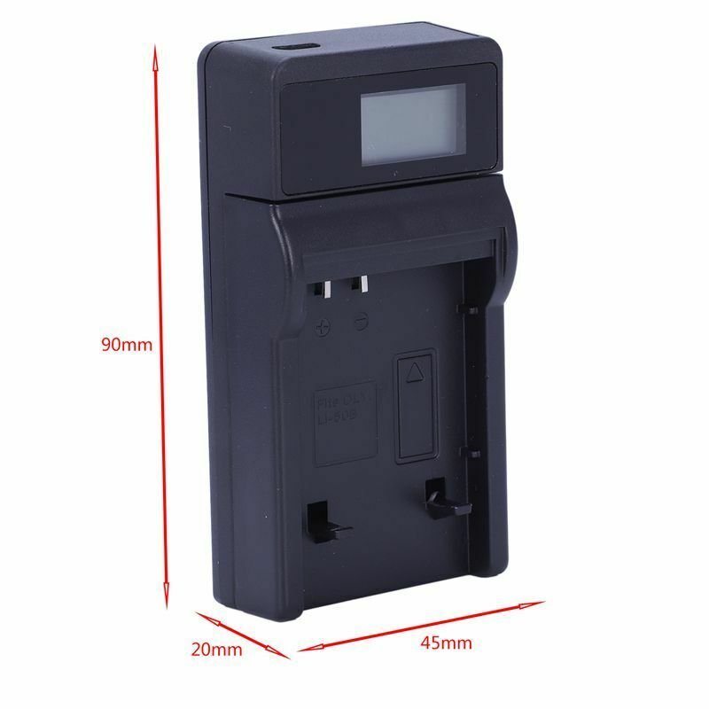 LI-50B Micro-USB Battery Charger for Olympus LI-50B / LI-90B, SZ-15, SZ-16  D1V8
