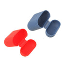 Blue+Red Silicone Case Protector Bumper Box For AirPods Wireless Earpod