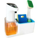 Premium 15 Oz Kitchen Soap Dispenser With Sponge Holder Automatic And Touch