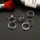 Ping Adjust DA door Boho Midi Rings Finger Ring Setting Jewelry Set 7pcs R3H8
