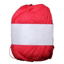 50g Tencel Bamboo Cotton Yarn For Baby (Watermelon Red)