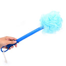 1pc long handled plastic body bath shower back brush scrubber skin cleaning JR