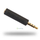 Universal 3.5mm OMTP to CTIA Male to Female Earphone Converter AdapterCable SN9F