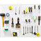 81Pcs Pegboard Hooks Assortment With Pegboard Bins Peg Locks Tools OrganizeS Hn