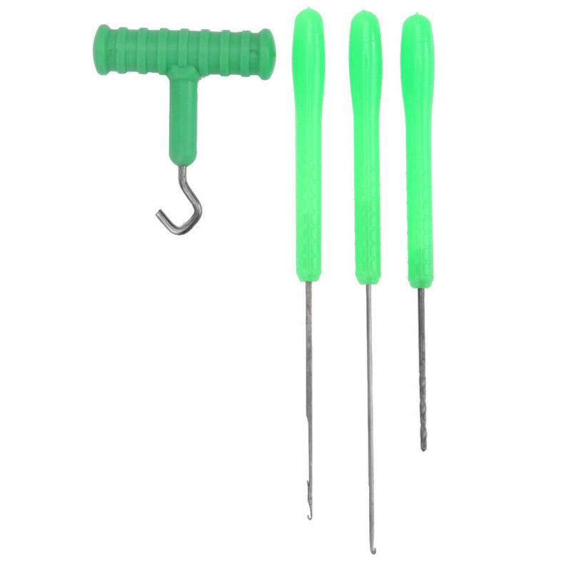 4 in 1 Combo Set Carp Fishing Rigging Bait Needle Kit Tool Drill Tackle