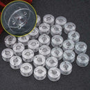 10pcs Plastic Domestic Sewing Machine Empty Bobbins for Brother Janome Sing Q4C5