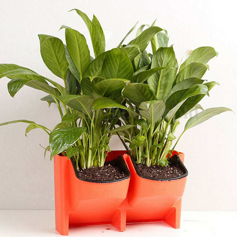 4Pcs Vertical Garden Stackable Wall Planters with 8 Container Boxes - Good for