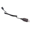 New 7.4V USB to SM 4-Pin Li-po Lithium Battery Charging Cable For RC Drone Toys