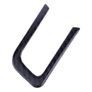 3pc Carbon Fiber Style Interior Steering Wheel Frame Trim Fit Ford Mustang 15-18
