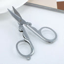 Mini Handy Pair of Folding Scissors Stainless Steel Travel Pocket Multi User