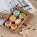 6pcs Natural Bath Bubble Essential Oil Handmade SPA Stress Relief Exfoliat j Kw