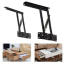 2pcs Steel Lift Up Coffee Table Mechanism Hardware Furniture Hinge Fitting E4R0
