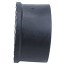 10 Pcs Black Rubber Flexible Round End Cap 50mm Foot Cover I3Q7