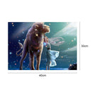Guardian 5D Round Full Drill Diamond Painting DIY Needlework Cross Stitch