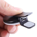 Mini Q Selfie Ring Light Flash LED USB Clip Mobile Phone Fill Lamp (Black) A