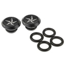 1 Pair Handlebar Handle Plug Aluminum Alloy Bicycle Mountain Bike O2C7