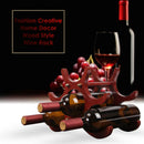 Wooden Wine Rack European Creative Wine Rack Display Rack Storage Rack Bar